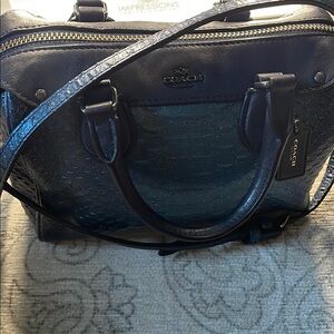 Coach Black Duffel Bag